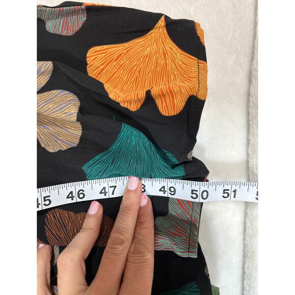 Ginko Leaf Dress Small to Medium with Stretch - Picture 6 of 6